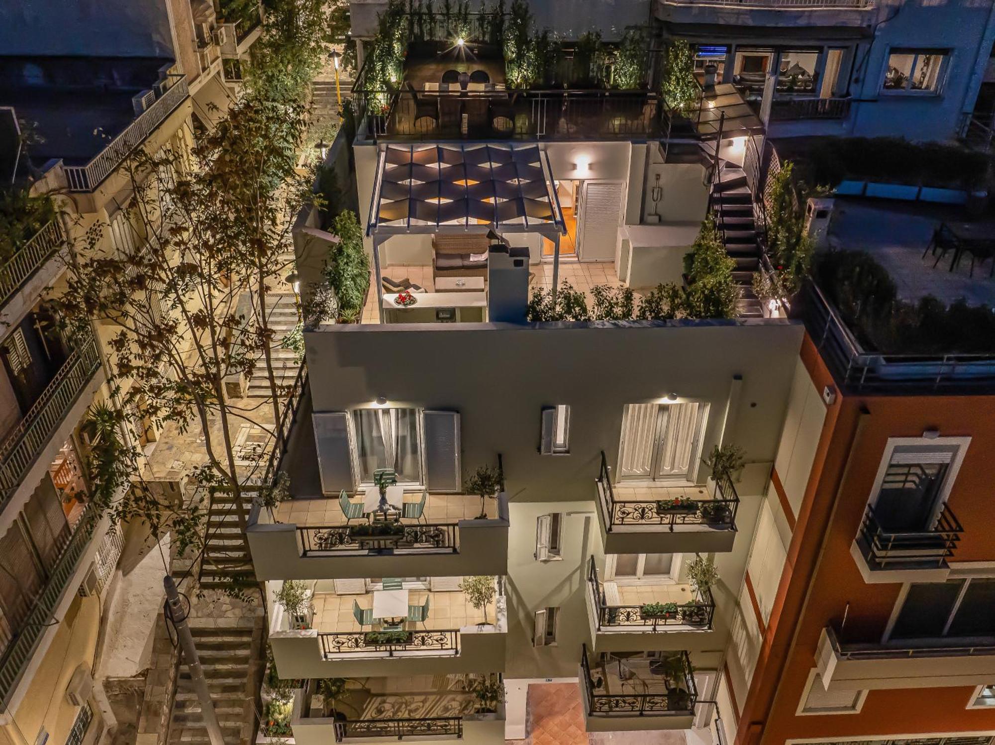 Apartmán Mets Souites Atény Exteriér fotografie